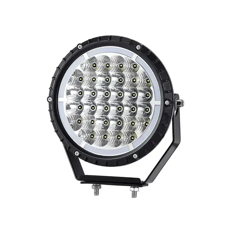 96W-9-inches-Combo-beam-LED-Amxshe.webp 2 Pieces 9-inches 96W LED Work Light Combo Light Floodlight Spotlight With DRL, Aluminum Die-Cast Housing Material with 7200Lm Lumens - Image 1