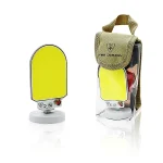 TBS DESIGN New CRL-B04 360 Light Portable Work Light LED Camping Lantern Multicolor with Magnetic Base