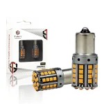 Tobys Super Bright Low Power 1156 44SMD LED Bulbs with 3030 Chip replacement for Back Up Reverse Brake Lights (Yellow)