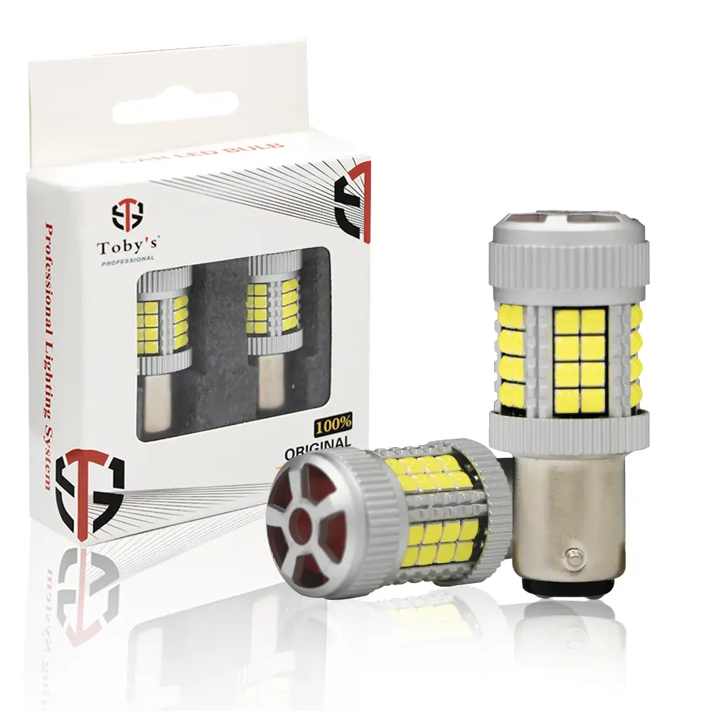 CVR-19-2.webp Tobys Super Bright Low Power 1157 40SMD LED Bulbs with 3030 Chip replacement for Back Up Reverse Brake Lights (White) - Image 1