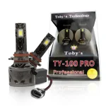 Tobys TY100 PRO 9005 2 Pieces Car LED Headlight Bulbs Original 100W Power 10000 Lumens With Color Temperature 6500K