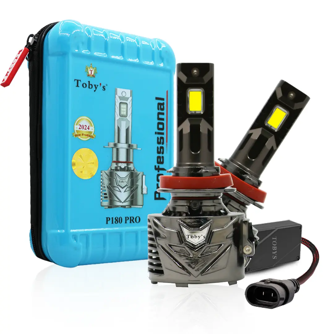 CVR-45.webp Tobys P180 PRO H11 2 Pieces Car LED Headlight Original 180W/piece Power 18000/piece Lumens With Color Temperature 6500K - Image 1