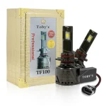 Tobys TF100 9005 2 Pieces Car LED Headlight Original 100W/piece Power 10000/piece Lumens With Color Temperature 6500K