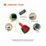 Compact and Lightweight Car Inverter DC 12V to AC 220V Auto Voltage Converter 150W, 1 AC Outlet and 1 USB Charging Port - Image 5