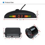 Car Parking Sensor Grey Color with LED Display Audio Alarm - Image 3