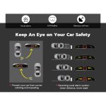 Car Parking Sensor Grey Color with LED Display Audio Alarm - Image 4