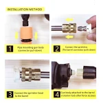 TBS CW-03 Portable Cordless High Pressure Sprayer Wireless Lithium Battery Car Washing Machine Rechargeable Garden Watering Gun - Image 7