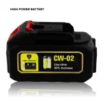 TBS CW-02 Cordless high pressure car wash tool with full angle multifunctional nozzle and more powerful motor cleaning machine - Image 5