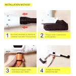 TBS CW-02 Cordless high pressure car wash tool with full angle multifunctional nozzle and more powerful motor cleaning machine - Image 8