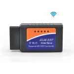 Wireless Car Diagnostic Tool ELM 327 with WiFi Scanner Vehicles Code Auto Check OBDII, Wireless Car Error Reader OBD2 - Image 2
