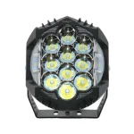 Toby's Extreme Bright Work Light for Jeep Wrangler, R 80W, 7 Inch