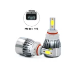 18W/Bulb Xtreme Brighter Whiter H16 Car LED Headlight, COB Light Source Technology, 1800Lm Luminous Flux with IP67 Waterproof Resistance