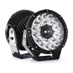 9 Inches TBS - 2002X 2Pcs Laser Led Off Road Lights 16600LM Round Pod Spot Driving Lights 2-kilometer Wide-view Distance for Jeep, Truck, Pickup
