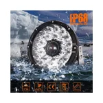 9 Inches TBS - 2002X 2Pcs Laser Led Off Road Lights 16600LM Round Pod Spot Driving Lights 2-kilometer Wide-view Distance for Jeep, Truck, Pickup - Image 7