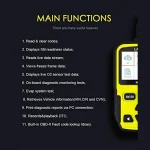 LAFOCH ML169 OBDII Vehicle Code Reader Automotive OBD2 Scanner Auto Check Engine - Image 5