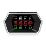 Car P17 HUD Head Up Display Smart Digital Speedometer with Multi Interface/Dual System OBD/GPS For One Machine Network Of All Models - Image 2