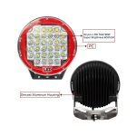 R 96W LED Light Bar Work Light Red Color - Image 11