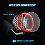 R 96W LED Light Bar Work Light Red Color - Image 7