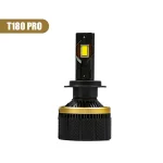 Toby's T180 Pro 9006 2 Pieces 360W Original Tested LED Headlight Bulb Assembly 36000 Lumens 180W/Piece Xtreme Bright With Color Temperature 6500K - Image 2