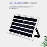 Tobys 6S 1200W  Outdoor  Solar Lights Motion Sensor Dusk to Dawn IP67 Waterproof with Remote Solar Security Flood Light for Backyard Garden Driveway Garage Parking Lot - Image 5