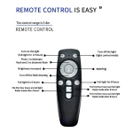 Tobys 6S 1200W  Outdoor  Solar Lights Motion Sensor Dusk to Dawn IP67 Waterproof with Remote Solar Security Flood Light for Backyard Garden Driveway Garage Parking Lot - Image 9