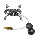 Toby's New Alloy Portable Picnic Camping Stove Windproof Design Gas Cooking Burner with Piezo Ignition and Carrying Case Foldable Stove for Outdoor Backpacking/Hiking/Picnic/Car - Image 6