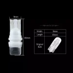 T10 Ceramic Lens Bulbs Auto License Plate, Brake Lights, Reading Lamp, Signal Light, Parking Light, Roof Light W5W - Image 3