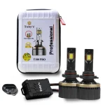 Toby's T180 Pro 9006 2 Pieces 360W Original Tested LED Headlight Bulb Assembly 36000 Lumens 180W/Piece Xtreme Bright With Color Temperature 6500K