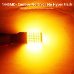 T20 Canbus 7440 144SMD Car Turn Signal Reverse Light - Image 3