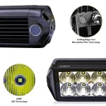 LED Bar Light, Toby's New 20" 160W Double Row Spot LED Light Bar Driving Lamp LED Work Light IP68 Waterproof for Off Road Truck Car ATV SUV Boat - Image 6