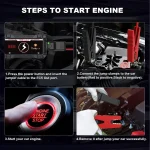 Tobys TBS 11A Jump Starter For Cars 11000mAh And 40.7WH Power Bank For Electronic Devices - Image 5