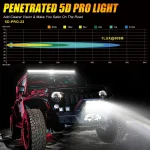 TBS 2106 NEW 22 INCH 5D-PRO SERIES 22000LM SPOT BEAM OFF ROAD LED LIGHT BAR - Image 8