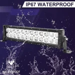 12 Inches Light Bar 72W Light Bar Combo Light, Floodlight, Spotlight - Image 4