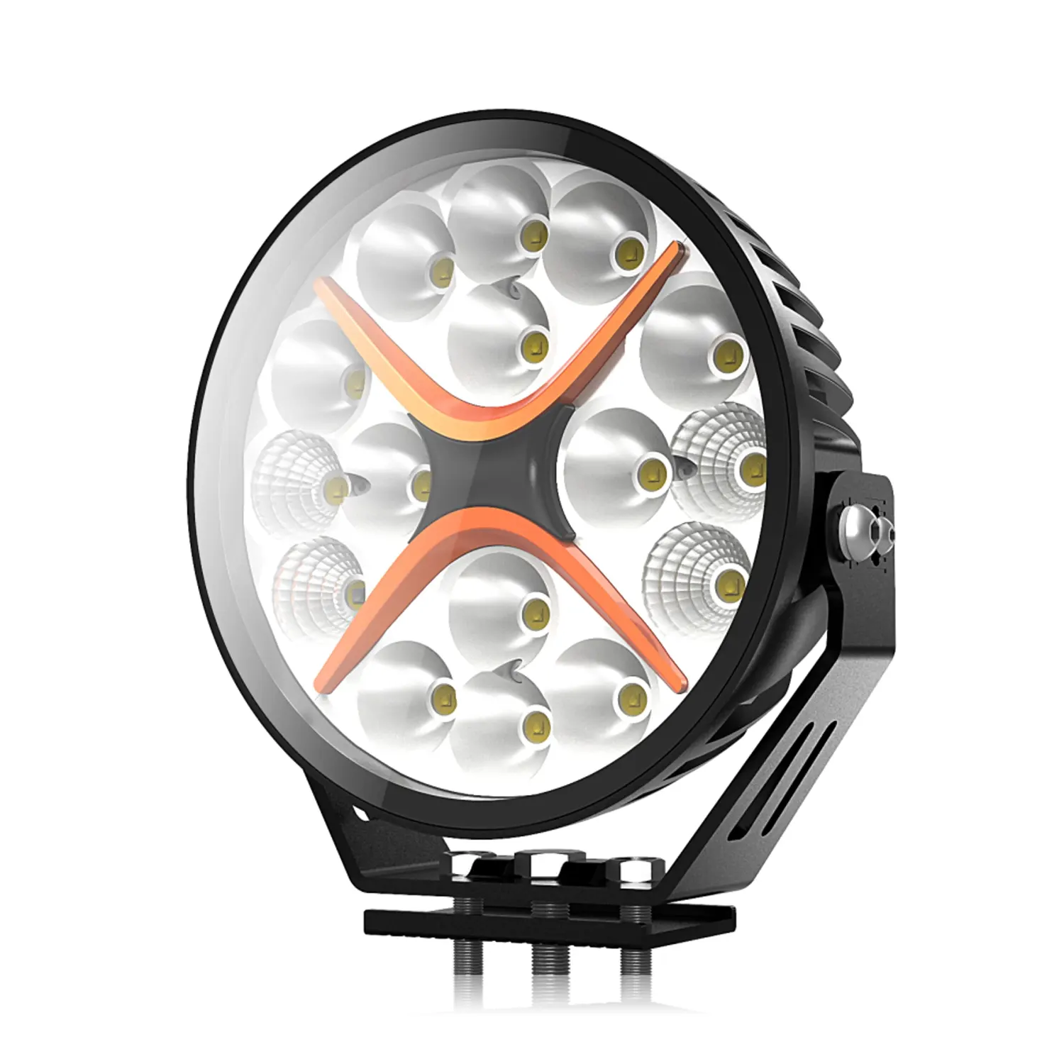 TD0580C-7-P8-1.webp Toby's 7Inch 90W LED Driving Light 10800LM IP68 Spot Flood Combo Round Built-in EMC Offroad Lights Truck ATV UTV SUV - Image 1