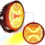 Toby's 7Inch 90W LED Driving Light 10800LM IP68 Spot Flood Combo Round Built-in EMC Offroad Lights Truck ATV UTV SUV - Image 2