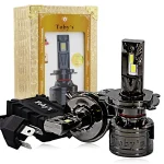 Tobys TF120 H4 2 Pieces Car LED Headlight Original 120W/piece Power 12000/piece Lumens With Color Temperature 6500K