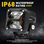 Toby's New Launched 3" 20W LED Work Light Mini Auxiliary Headlight Driving Lamp Diffuser Effects Truck Motorcycle (Driving "wide beam") - Image 5