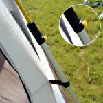 Tobys 091 Big Green Pop Up Tent 3-8 Person Beach Tent Sun Shelter Outdoor Camping Family Tent Instant Tent Easy Set Up - Image 4