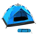 Tobys New Camping Tent 2-3 Person Automatic Pop Up Tent Outdoor Tent Beach Tent Windproof Rainproof Sunscreen Without Window
