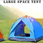 Tobys New Camping Tent 2-3 Person Automatic Pop Up Tent Outdoor Tent Beach Tent Windproof Rainproof Sunscreen Without Window - Image 3