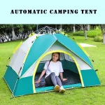 Tobys New Camping Tent 2-3 Person Automatic Pop Up Tent Outdoor Tent Beach Tent Windproof Rainproof Sunscreen With Window - Image 5