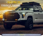 LED Bar Light, Toby's New 40" 160W Single Row Spot LED Light Bar Driving Lamp LED Work Light IP68 Waterproof for Off Road Truck Car ATV SUV Boat - Image 2