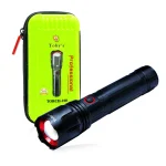 Toby's New Super Bright Flashlight,Retractable Zoomable Flashlight with 5 modes.