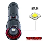 Toby's New Super Bright Flashlight,Retractable Zoomable Flashlight with 5 modes. - Image 7