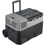 Toby's Electric Cooler Portable Refrigerator Freezer Compact Fridge freezer Electric Cooler for Car RV Vehicle Boat Home Use Travel Camping Truck Party Picnic Outdoor (42 Liter)