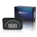 Tobys New M8 HUD Head-up Display Multifunction Overspeed Warning System for Cars and Trucks with OBD II or EUOBD