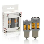 Tobys Super Bright Low Power 1156 40SMD LED Bulbs with 3030 Chip replacement for Back Up Reverse Brake Lights (Yellow)