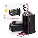 Tobys Lens Pro-006 3 Inch Bi LED Projector 80watts/pair power with 6000k Color Temperature Car Headlight