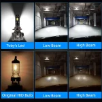Tobys P150 PRO H4 2 Pieces Car LED Headlight Original 150W/piece Power 15000/piece Lumens With Color Temperature 6500K - Image 4