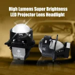 Tobys Lens Pro-001 3 Inch Bi LED Projector Headlight with 100watts/Pair Power and 5500K Color Temperature - Image 4